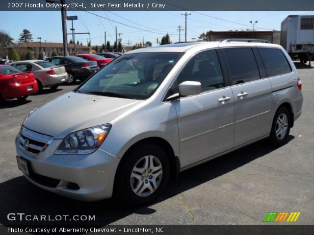 2007 Honda Odyssey EX-L in Silver Pearl Metallic