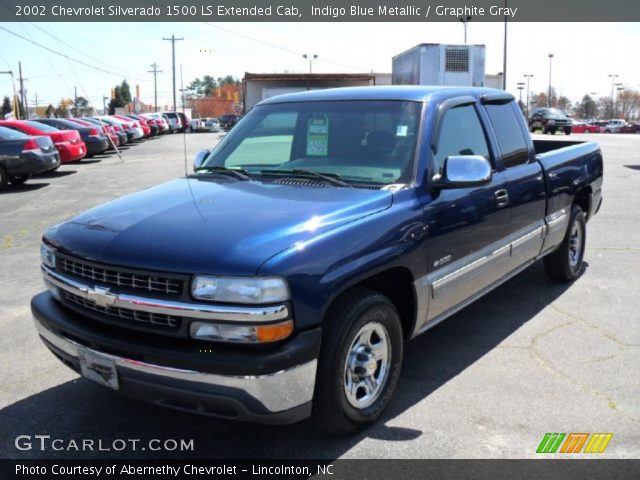 2002 Chevrolet Silverado 1500 LS Extended Cab in Indigo Blue Metallic