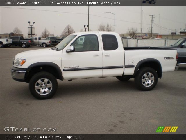 2002 Toyota Tundra SR5 TRD Access Cab 4x4 in Natural White