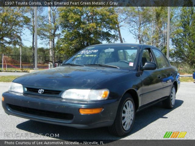 1997 Toyota Corolla  in Dark Emerald Pearl Green Metallic