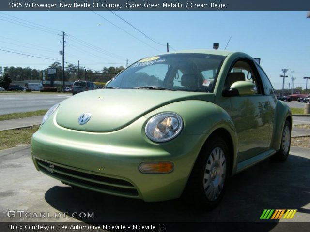 2005 Volkswagen New Beetle GL Coupe in Cyber Green Metallic