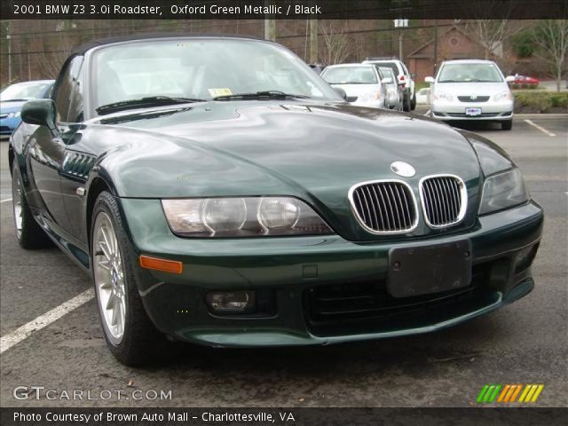 2001 BMW Z3 3.0i Roadster in Oxford Green Metallic