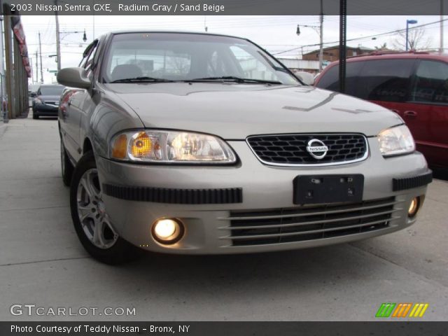 2003 Nissan Sentra GXE in Radium Gray