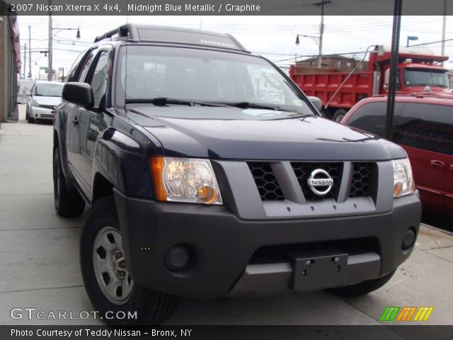 2007 Nissan Xterra X 4x4 in Midnight Blue Metallic