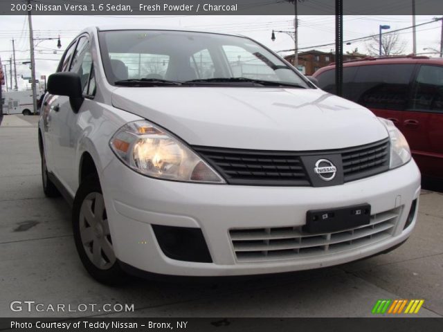 2009 Nissan Versa 1.6 Sedan in Fresh Powder