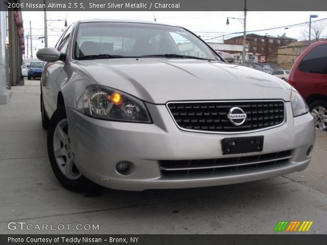 2006 Nissan Altima 2.5 S in Sheer Silver Metallic