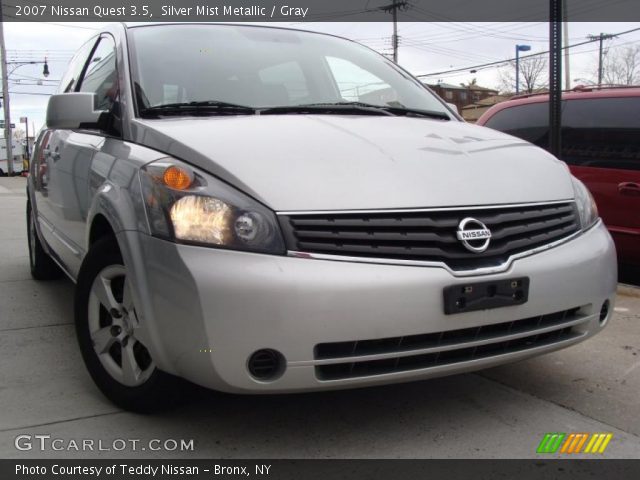 2007 Nissan Quest 3.5 in Silver Mist Metallic