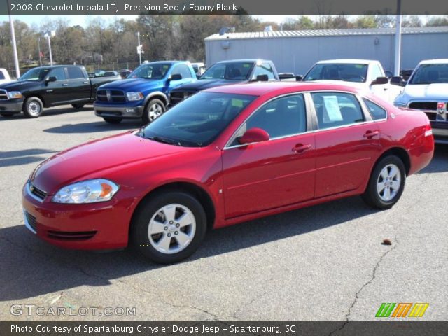 2008 Chevrolet Impala LT in Precision Red
