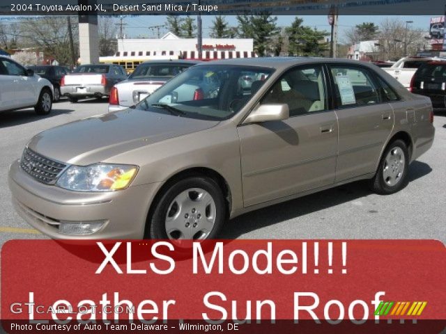 2004 Toyota Avalon XL in Desert Sand Mica