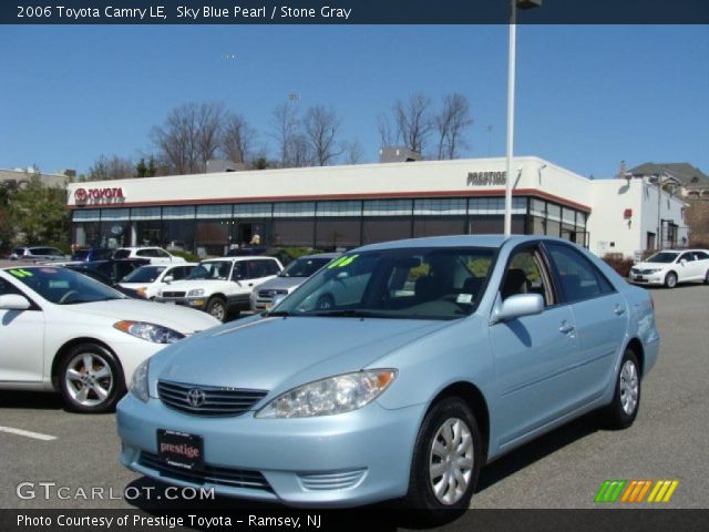 2006 Toyota Camry LE in Sky Blue Pearl