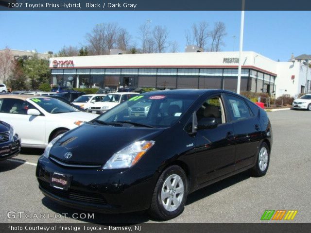2007 Toyota Prius Hybrid in Black