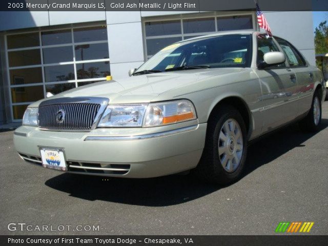 2003 Mercury Grand Marquis LS in Gold Ash Metallic