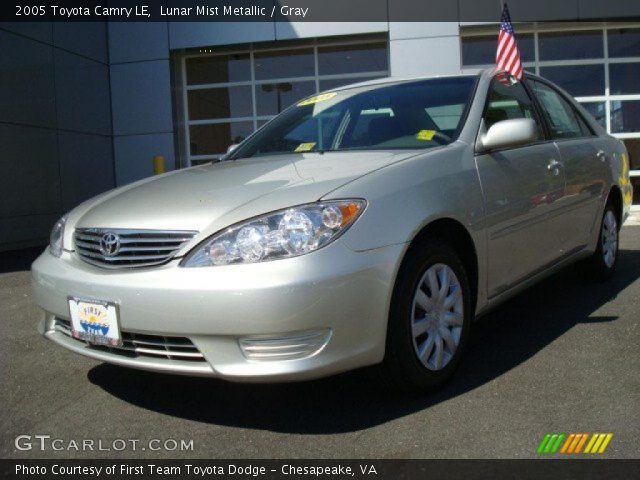 2005 Toyota Camry LE in Lunar Mist Metallic