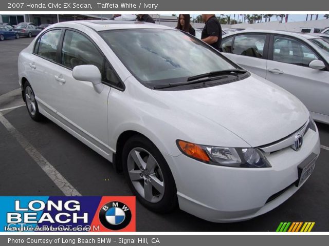 2007 Honda Civic EX Sedan in Taffeta White