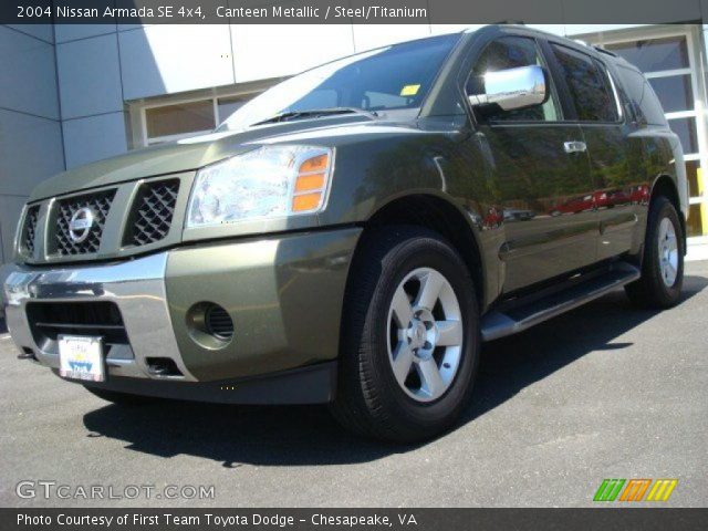 2004 Nissan Armada SE 4x4 in Canteen Metallic