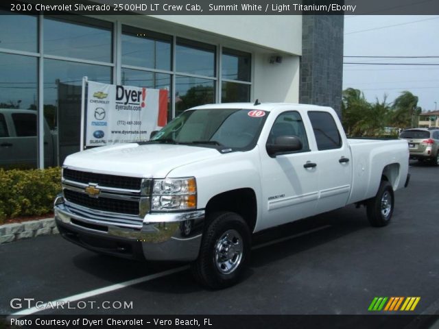 2010 Chevrolet Silverado 2500HD LT Crew Cab in Summit White