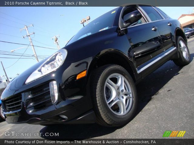 2010 Porsche Cayenne Tiptronic in Black