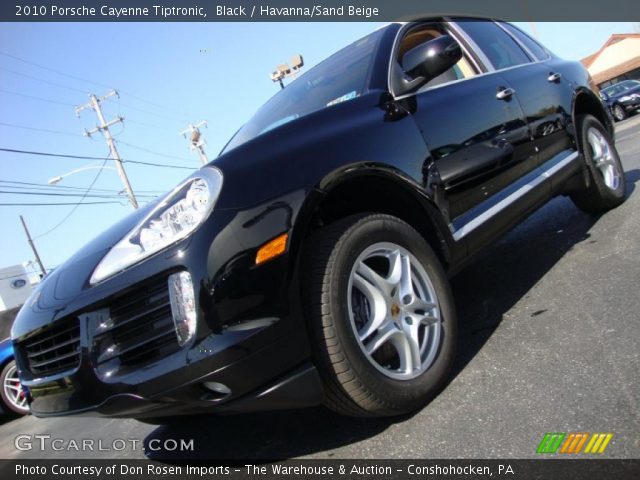 2010 Porsche Cayenne Tiptronic in Black