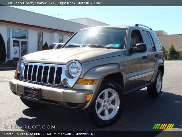 2006 Jeep Liberty Limited 4x4 in Light Khaki Metallic