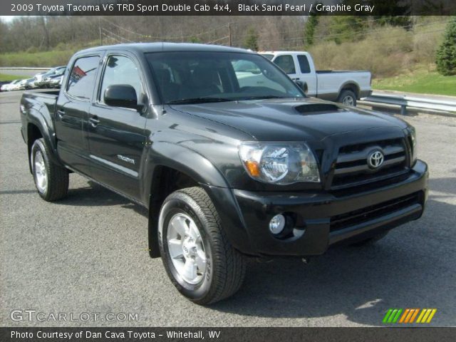 2009 Toyota Tacoma V6 TRD Sport Double Cab 4x4 in Black Sand Pearl
