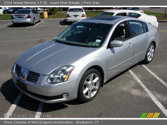 2004 Nissan maxima se silver #9