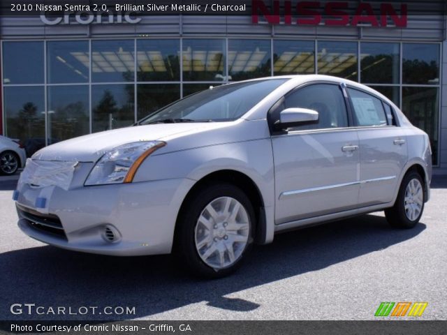 2010 Nissan Sentra 2.0 in Brilliant Silver Metallic
