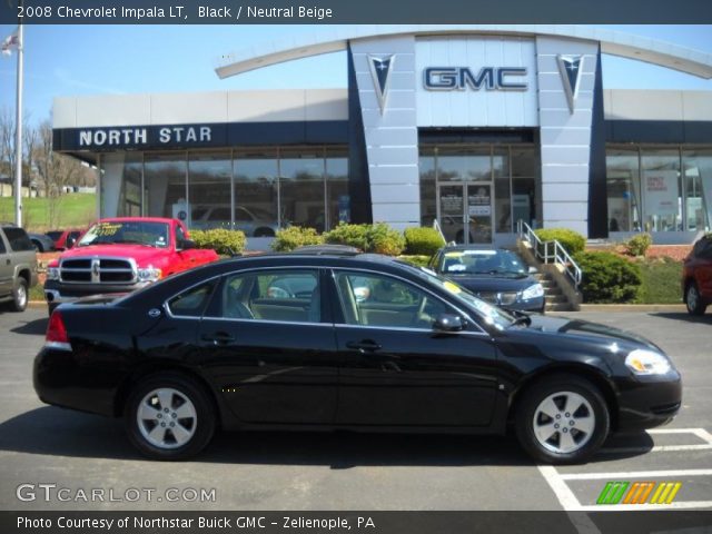 2008 Chevrolet Impala LT in Black