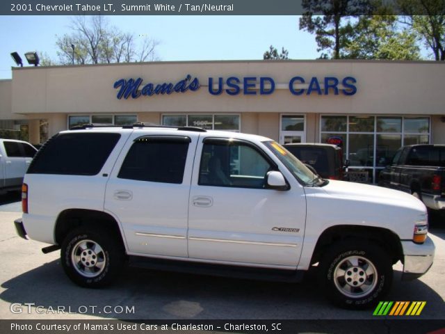 2001 Chevrolet Tahoe LT in Summit White