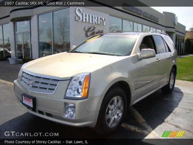 2007 Cadillac SRX V6 in Gold Mist
