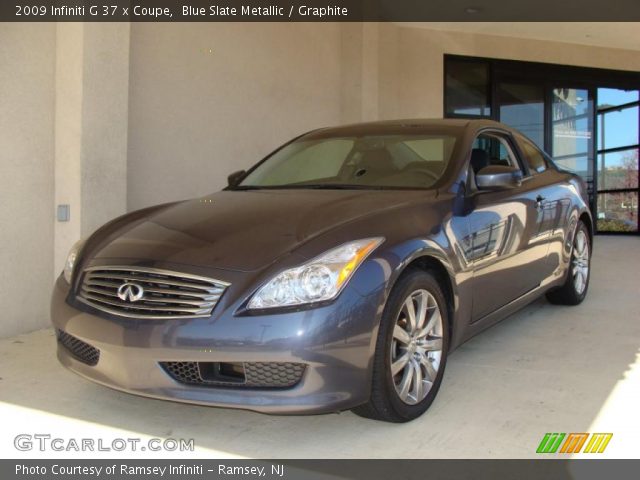 2009 Infiniti G 37 x Coupe in Blue Slate Metallic