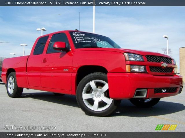 2003 Chevrolet Silverado 1500 SS Extended Cab AWD in Victory Red