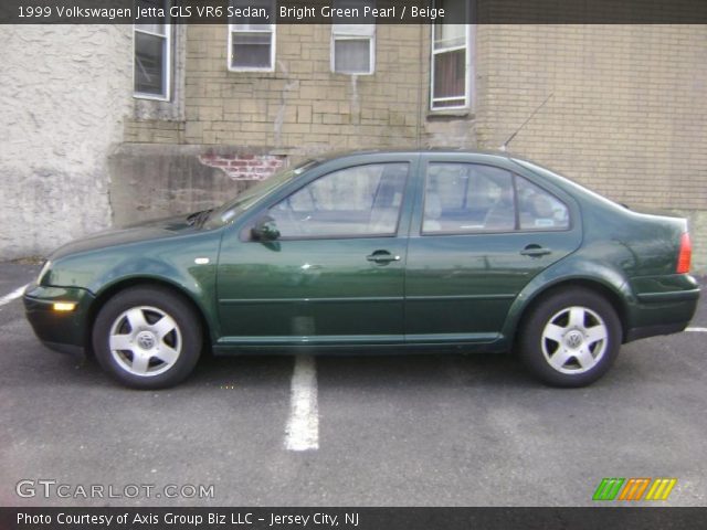 1999 Volkswagen Jetta GLS VR6 Sedan in Bright Green Pearl