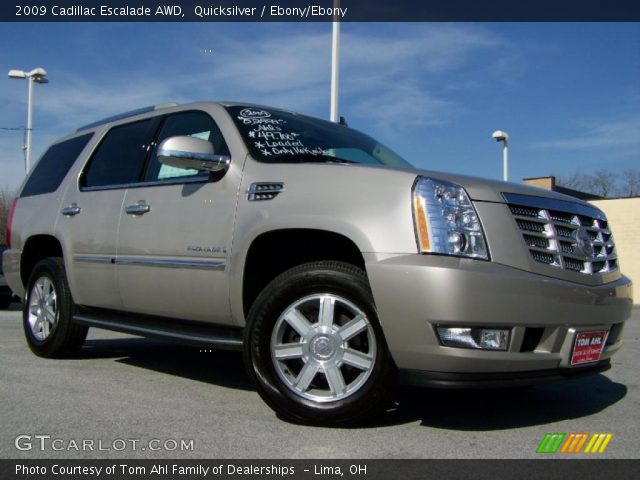 2009 Cadillac Escalade AWD in Quicksilver