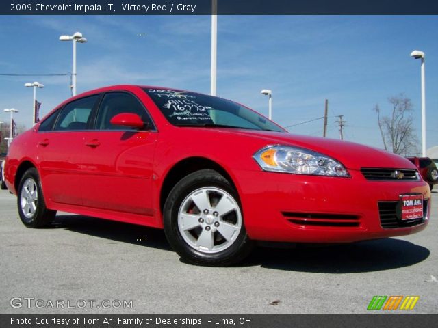 2009 Chevrolet Impala LT in Victory Red