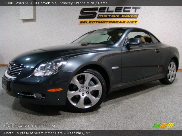 2008 Lexus SC 430 Convertible in Smokey Granite Mica
