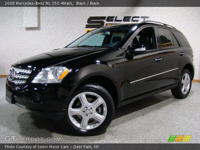2008 Mercedes-Benz ML 350 4Matic in Black