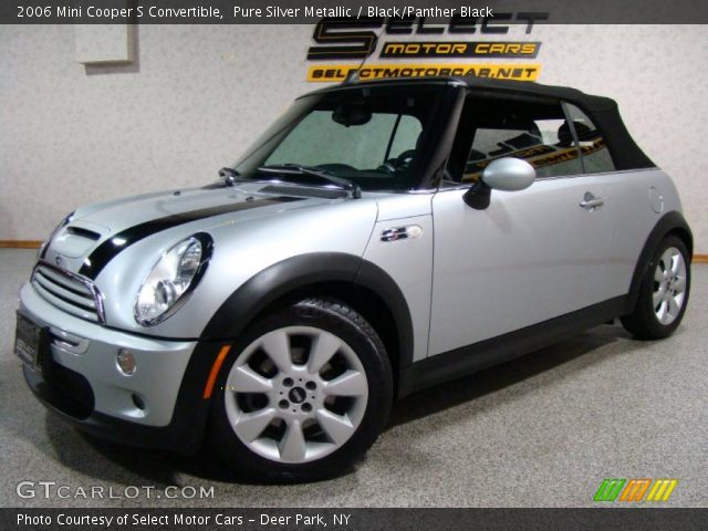 2006 Mini Cooper S Convertible in Pure Silver Metallic