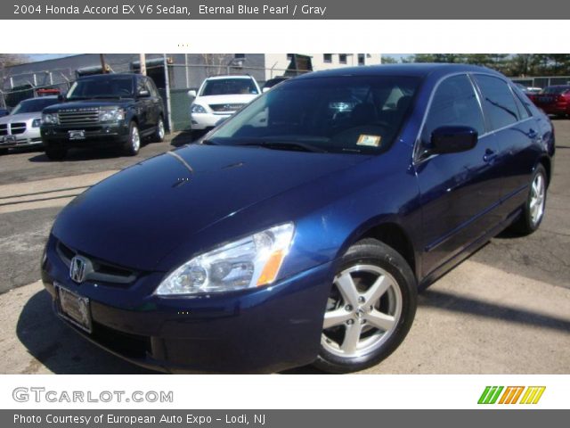 2004 Honda Accord EX V6 Sedan in Eternal Blue Pearl