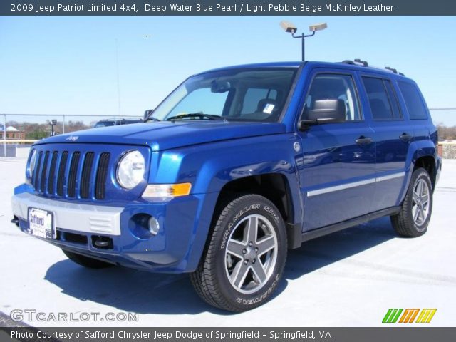 2009 Jeep Patriot Limited 4x4 in Deep Water Blue Pearl