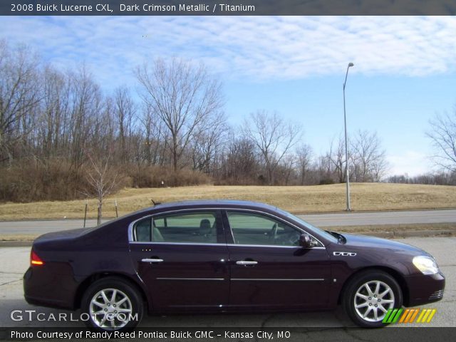 2008 Buick Lucerne CXL in Dark Crimson Metallic