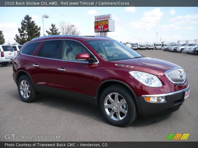 2010 Buick Enclave CXL AWD in Red Jewel Tintcoat