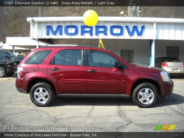 2007 Chevrolet Equinox LS AWD in Deep Ruby Metallic