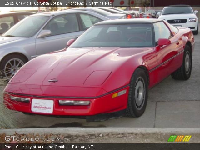 1985 Chevrolet Corvette Coupe in Bright Red