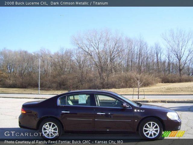 2008 Buick Lucerne CXL in Dark Crimson Metallic