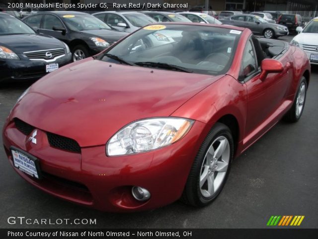 2008 Mitsubishi Eclipse Spyder GS in Rave Red