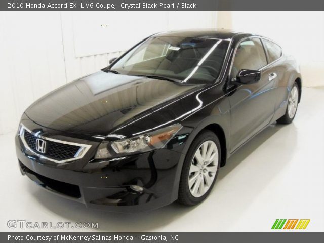 2010 Honda Accord EX-L V6 Coupe in Crystal Black Pearl