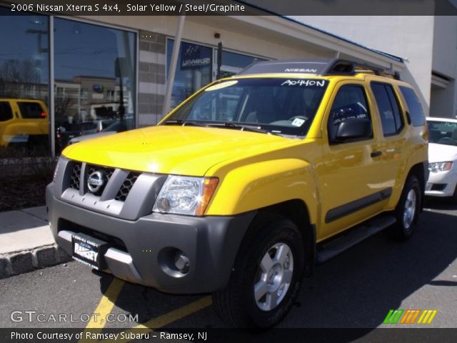 2006 Nissan Xterra S 4x4 in Solar Yellow