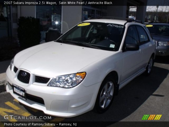 2007 Subaru Impreza 2.5i Wagon in Satin White Pearl