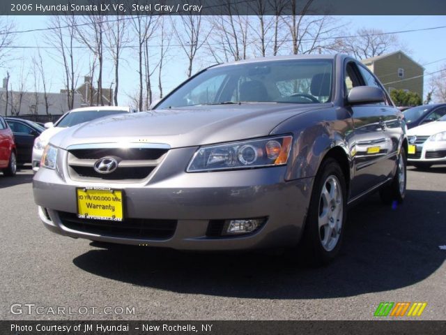 2006 Hyundai Sonata LX V6 in Steel Gray