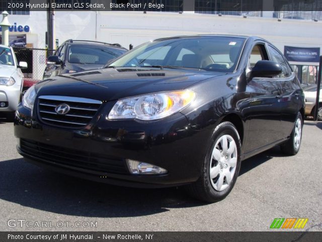 2009 Hyundai Elantra GLS Sedan in Black Pearl